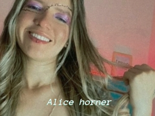 Alice_horner