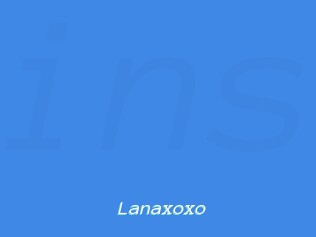 Lanaxoxo