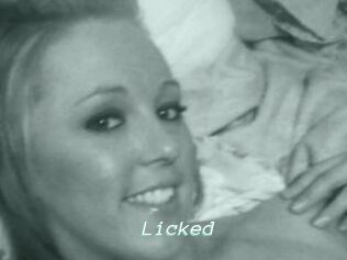 Licked