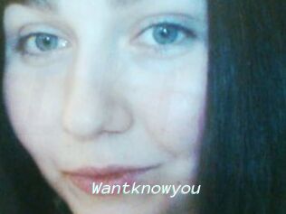Wantknowyou
